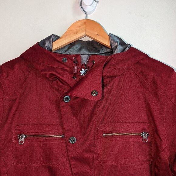 BURTON Red Water Resistant Snowsuit Jacket Size Extra-large - Picture 5 of 15